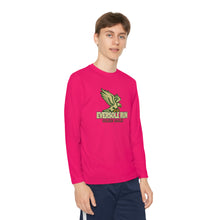 Load image into Gallery viewer, Eversole Logo YOUTH Long Sleeve Competitor Tee