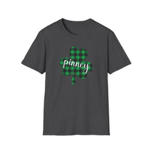 Load image into Gallery viewer, Pinney Plaid Shamrock Jersey Short Sleeve Tee