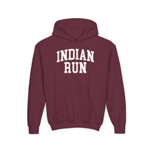 Load image into Gallery viewer, Indian Run Arch YOUTH Hoodie