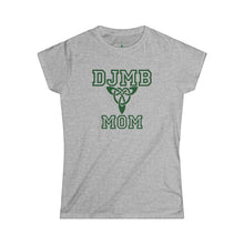 Load image into Gallery viewer, DJMB Band Mom "I'm with the band" Softstyle Tee - Women's Cut (Runs Small, order a size up if in between sizes)