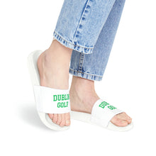 Load image into Gallery viewer, Dublin Golf Women's Collegiate Slide Sandals