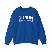 Load image into Gallery viewer, Dublin City Schools New Logo Crewneck Sweatshirt