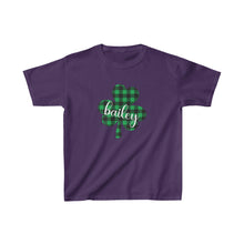 Load image into Gallery viewer, Bailey YOUTH Shamrock Tee