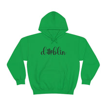 Load image into Gallery viewer, Dublin Script ADULT Hooded Sweatshirt