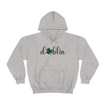 Load image into Gallery viewer, Dublin Script ADULT Hooded Sweatshirt