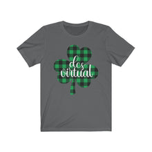Load image into Gallery viewer, DCS Virtual Plaid Shamrock Jersey Short Sleeve Tee