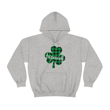 Load image into Gallery viewer, Hopewell Plaid Shamrock ADULT Super Soft Hoodie