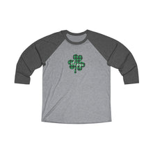 Load image into Gallery viewer, Depp Plaid Shamrock ADULT Baseball Tee