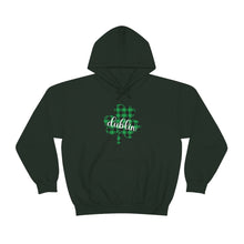 Load image into Gallery viewer, Dublin Plaid Shamrock ADULT Hooded Sweatshirt