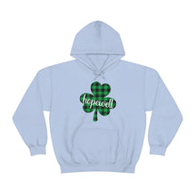 Load image into Gallery viewer, Hopewell Plaid Shamrock ADULT Super Soft Hoodie