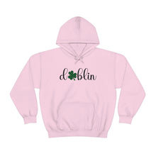 Load image into Gallery viewer, Dublin Script ADULT Hooded Sweatshirt