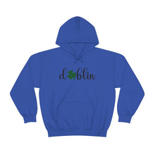 Load image into Gallery viewer, Dublin Script ADULT Hooded Sweatshirt