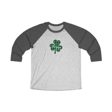 Load image into Gallery viewer, Depp Plaid Shamrock ADULT Baseball Tee