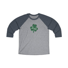 Load image into Gallery viewer, Depp Plaid Shamrock ADULT Baseball Tee