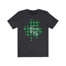 Load image into Gallery viewer, Glacier Ridge Plaid Shamrock ADULT Tee
