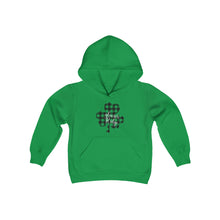 Load image into Gallery viewer, Glacier Ridge Shamrock Youth Hoodie