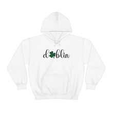 Load image into Gallery viewer, Dublin Script ADULT Hooded Sweatshirt