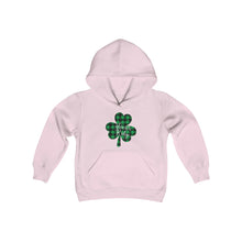 Load image into Gallery viewer, Glacier Ridge Shamrock Youth Hoodie
