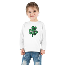 Load image into Gallery viewer, Dublin Shamrock Toddler Long Sleeve Tee