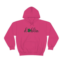 Load image into Gallery viewer, Dublin Script ADULT Hooded Sweatshirt