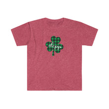 Load image into Gallery viewer, Depp Plaid Shamrock ADULT Super Soft T-Shirt