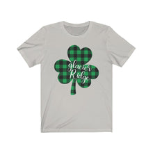 Load image into Gallery viewer, Glacier Ridge Plaid Shamrock ADULT Tee