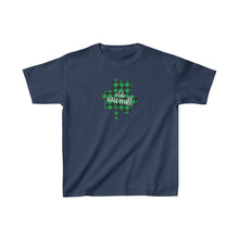 Load image into Gallery viewer, Olde Sawmill Plaid Shamrock YOUTH Tee
