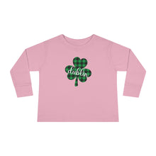 Load image into Gallery viewer, Dublin Shamrock Toddler Long Sleeve Tee