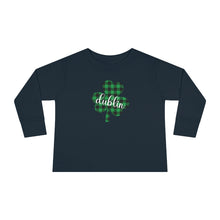Load image into Gallery viewer, Dublin Shamrock Toddler Long Sleeve Tee