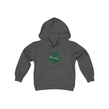 Load image into Gallery viewer, Deer Run Shamrock Youth Hoodie