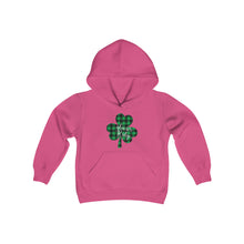 Load image into Gallery viewer, Glacier Ridge Shamrock Youth Hoodie