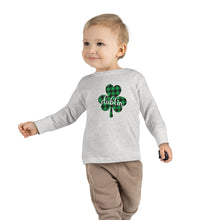 Load image into Gallery viewer, Dublin Shamrock Toddler Long Sleeve Tee