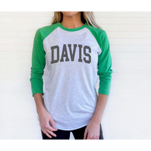 Load image into Gallery viewer, Davis Arch ADULT Baseball Tee