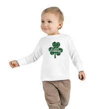 Load image into Gallery viewer, Dublin Shamrock Toddler Long Sleeve Tee