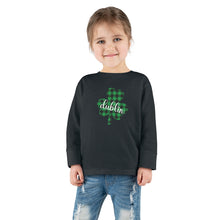 Load image into Gallery viewer, Dublin Shamrock Toddler Long Sleeve Tee