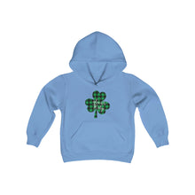 Load image into Gallery viewer, Glacier Ridge Shamrock Youth Hoodie
