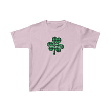 Load image into Gallery viewer, Olde Sawmill Plaid Shamrock YOUTH Tee