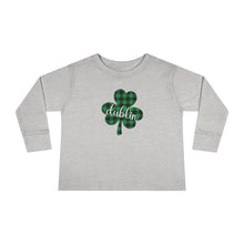 Load image into Gallery viewer, Dublin Shamrock Toddler Long Sleeve Tee