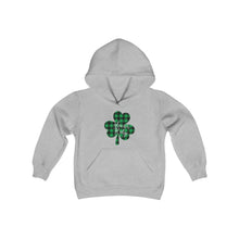Load image into Gallery viewer, Glacier Ridge Shamrock Youth Hoodie