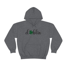 Load image into Gallery viewer, Dublin Script ADULT Hooded Sweatshirt