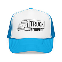 Load image into Gallery viewer, DJMB Band Loading Crew Trucker Hat with Truck Embroidery, Adjustable Foam Cap
