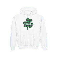 Load image into Gallery viewer, Wyandot Shamrock Soft Hooded Sweatshirt for Youth
