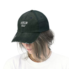 Load image into Gallery viewer, Dublin Golf Embroidered Collegiate Trucker Hat
