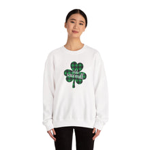Load image into Gallery viewer, Olde Sawmill Plaid Shamrock Adult Super Soft Crewneck Sweatshirt
