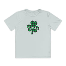 Load image into Gallery viewer, Wyandot Youth Shamrock Moisture Wicking Tee
