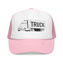 Load image into Gallery viewer, DJMB Band Loading Crew Trucker Hat with Truck Embroidery, Adjustable Foam Cap
