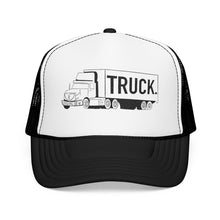 Load image into Gallery viewer, DJMB Band Loading Crew Trucker Hat with Truck Embroidery, Adjustable Foam Cap
