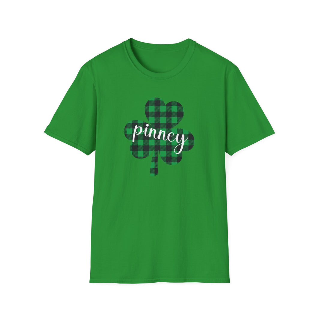 Pinney Plaid Shamrock Jersey Short Sleeve Tee