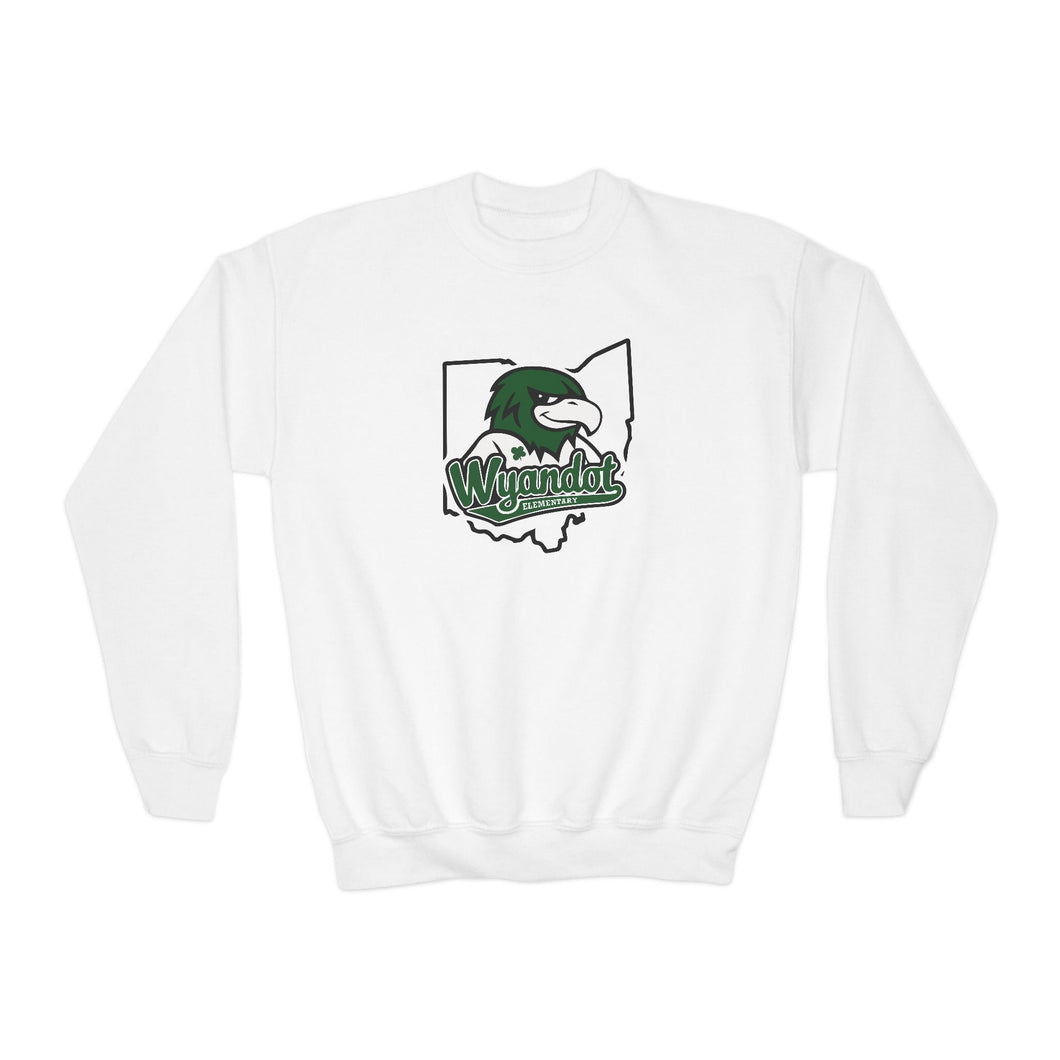 Wyandot Logo Youth Crewneck Sweatshirt