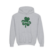 Load image into Gallery viewer, Wyandot Shamrock Soft Hooded Sweatshirt for Youth
